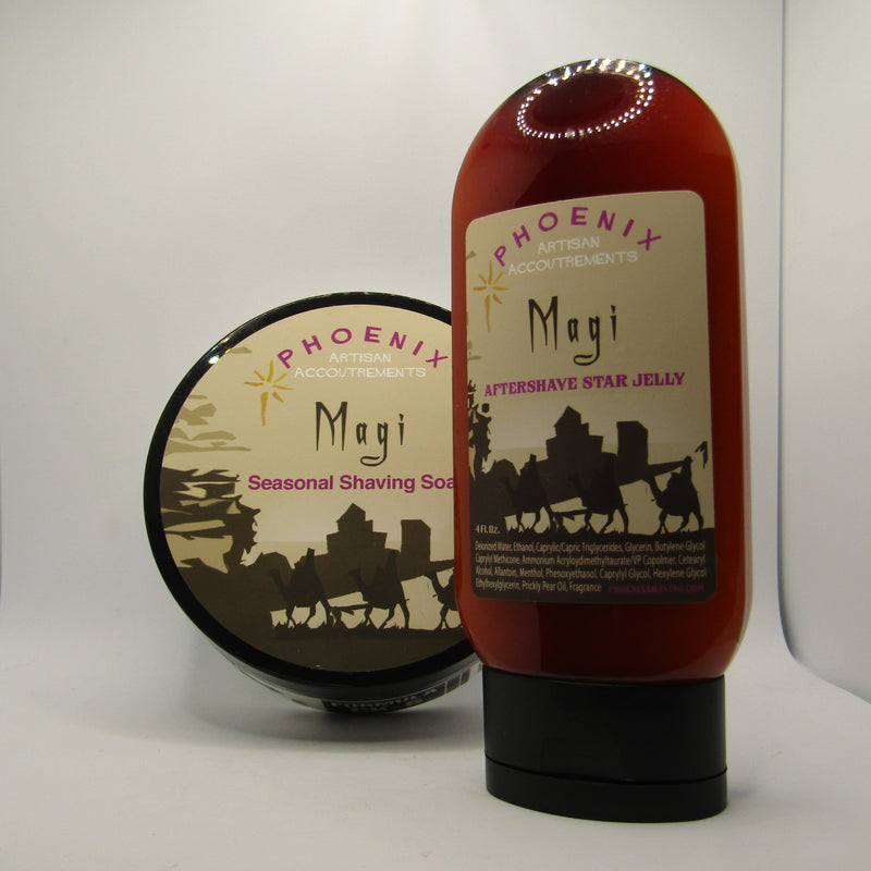 Magi (CK-6) Shaving Soap and Balm - by Phoenix Artisan Accoutrements (Pre-Owned) Soap and Aftershave Bundle Murphy & McNeil Pre-Owned Shaving 