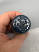 Ebonite "Peaking Skelton" Halloween 2022 Handle Shaving Brush OPUS 