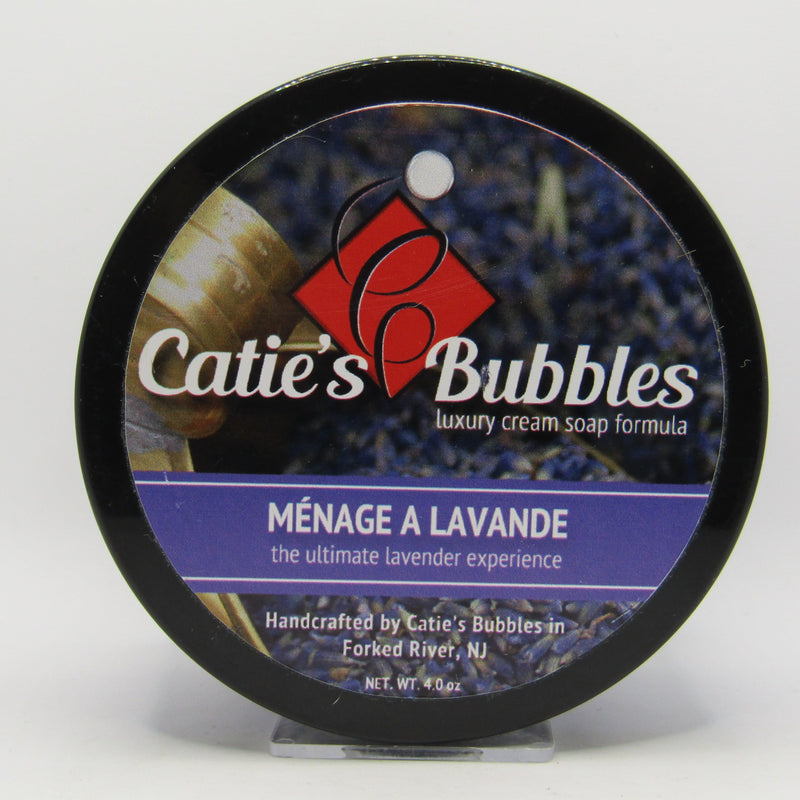Menage a Lavande (4oz) Shaving Soap - by Catie's Bubbles (Pre-Owned) Shaving Soap Murphy & McNeil Pre-Owned Shaving 