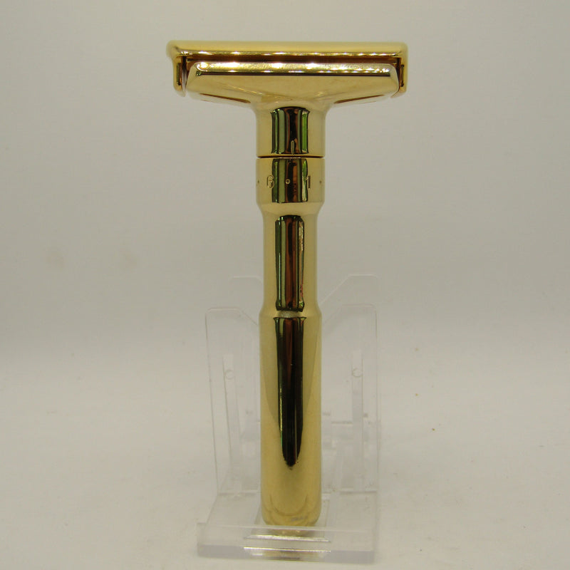 Merkur Futur Adjustable Safety Razor (Gold Chrome) - Pre-Owned Safety Razor Murphy & McNeil Pre-Owned Shaving 