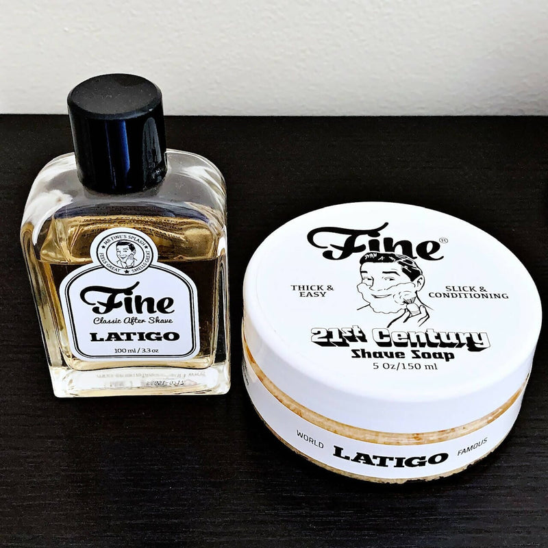 Fine Accoutrements Latigo Soap and Splash Soap and Aftershave Bundle Closet.Rebel 