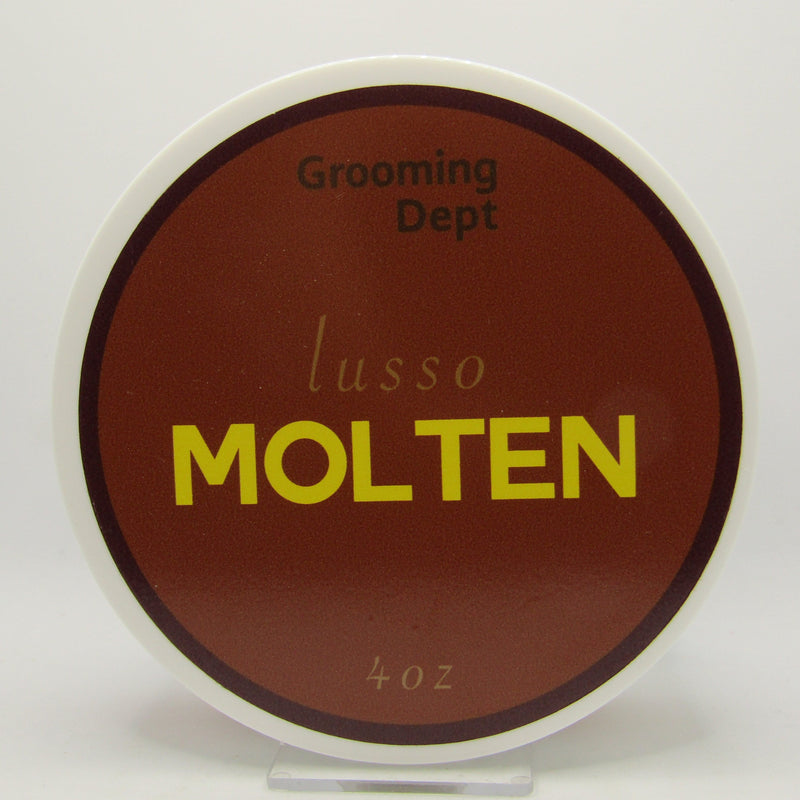 Molten (Lusso) Shaving Soap - by Grooming Dept (Pre-Owned) Shaving Soap Murphy & McNeil Pre-Owned Shaving 