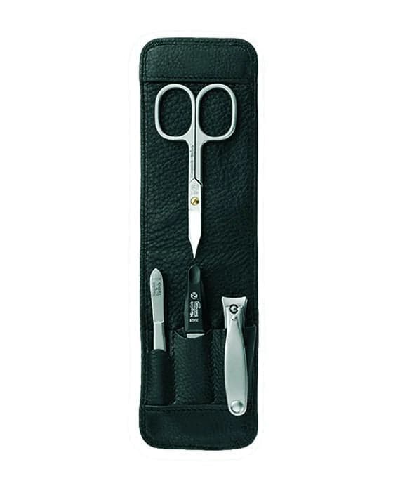 Niegeloh Imantado M 4pc Manicure Set In High Quality Leather Case Grooming Tools Murphy and McNeil Store 