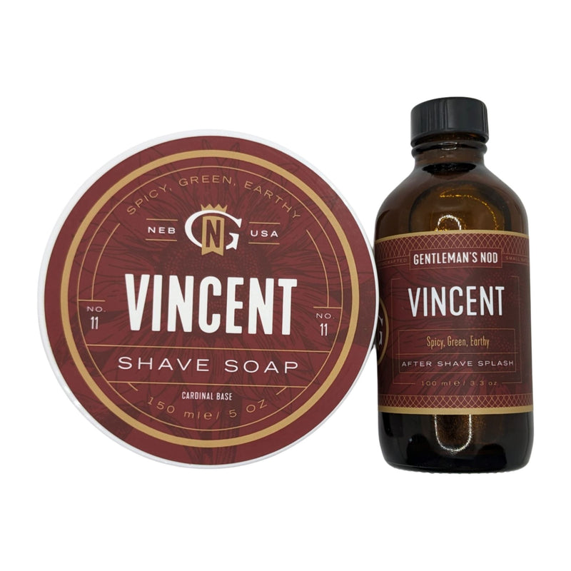 Vincent Shaving Soap and Splash - by Gentleman's Nod (Used) Shaving Soap MM Consigns (JC) 