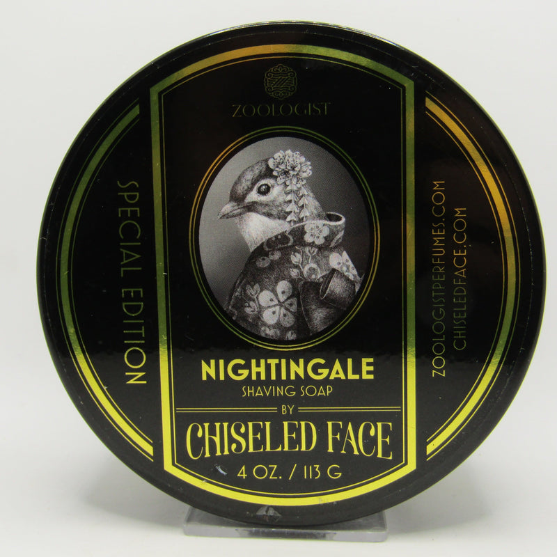 Nightingale Shaving Soap - by Chiseled Face and Zoologist Perfumes (Pre-Owned) Shaving Soap Murphy & McNeil Pre-Owned Shaving 