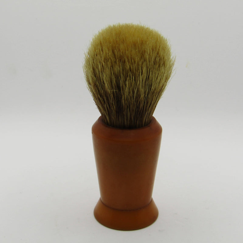 Kent V5 Butterscotch Shaving Brush (Badger) - (Vintage Pre-Owned) Shaving Brush Murphy & McNeil Pre-Owned Shaving 