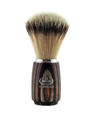 Omega Premium Synthetic Fiber Hair Multilayer Wooden Handle Shaving Brush Murphy and McNeil Store 
