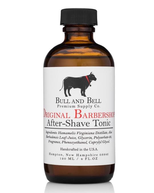 Original Barbershop Aftershave Tonic - by Bull and Bell Premium Supply Co. Aftershave Murphy and McNeil Store 
