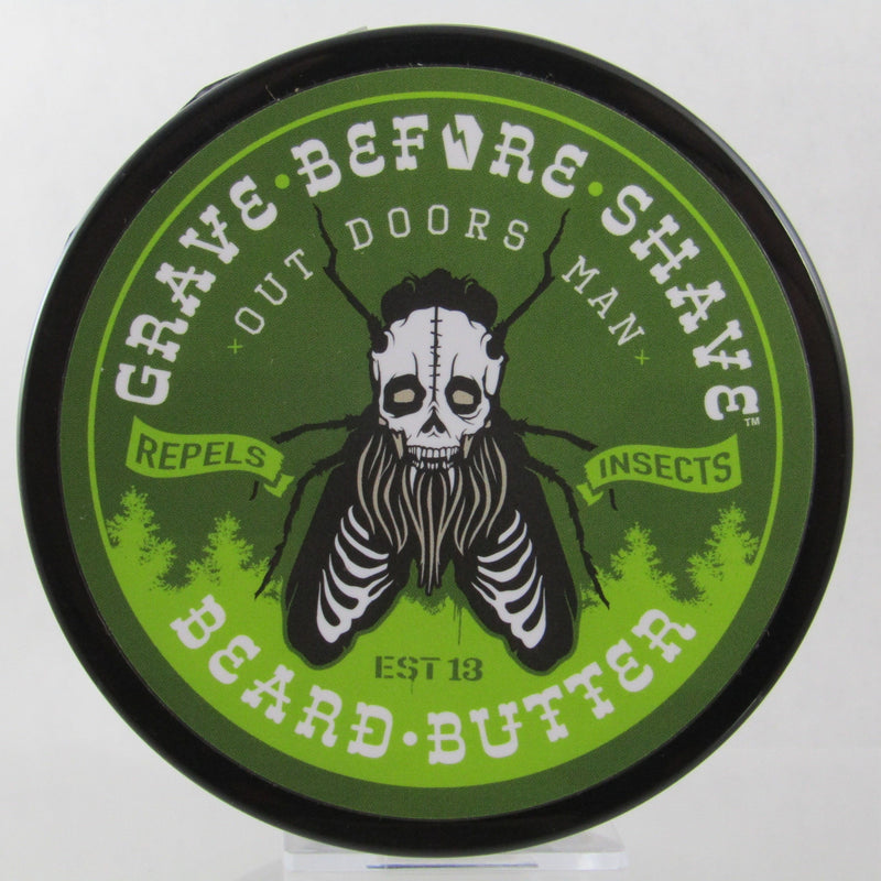 Outdoorsman Beard Butter - by Grave Before Shave Beard Balms & Butters Murphy and McNeil Store 