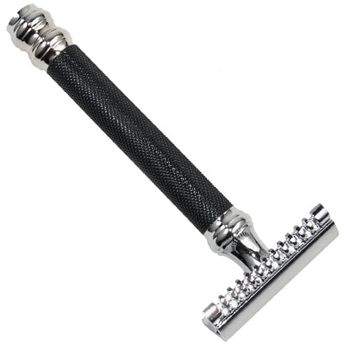 Parker 26C Open Comb Safety Razor - Black Handle Safety Razor Murphy and McNeil Store 