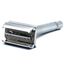 Parker 74R Chrome Heavyweight Butterfly Open Safety Razor - Satin Chrome Safety Razor Murphy and McNeil Store 