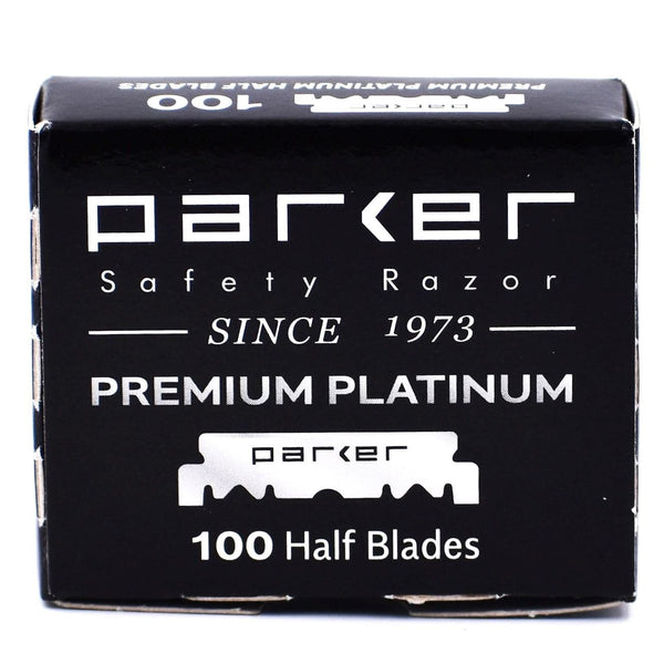 Parker Premium Platinum Half Blades - 100 Count Razor Blades Murphy and McNeil Store 