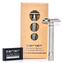Parker Variant Adjustable Razor - Satin Chrome Safety Razor Murphy and McNeil Store 