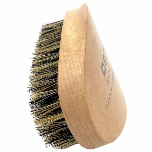 Premium Boar Bristle Beard & Hair Brush with Beechwood Contoured Handle (BRDBRUSH) - by Parker Shaving Grooming Tools Murphy and McNeil Store 