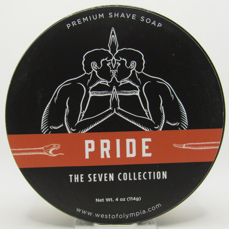 Pride Shaving Soap - by West of Olympia (Pre-Owned) Shaving Soap Murphy & McNeil Pre-Owned Shaving 