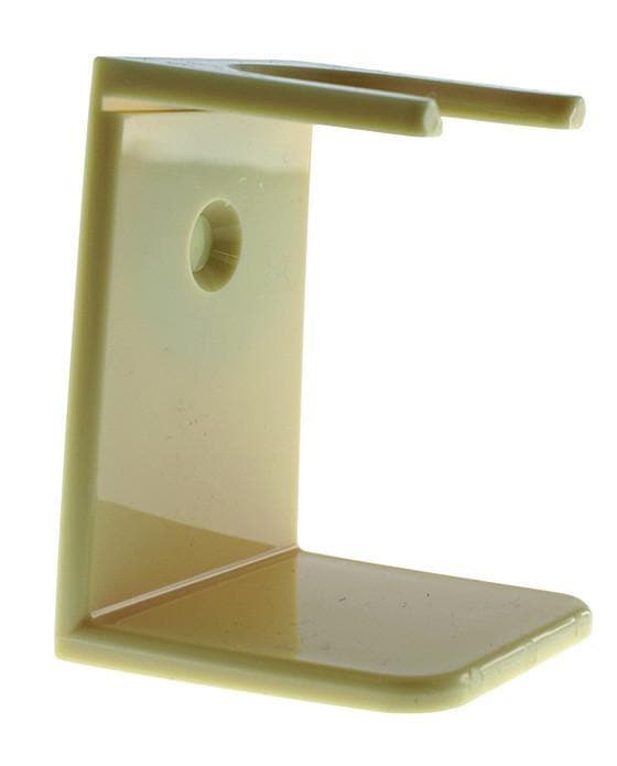PureBadger Collection Shaving Brush Stand, Ivory Acrylic, Standard Mouth Shaving Stands Murphy and McNeil Store 