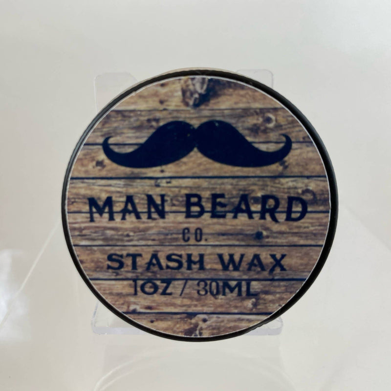 Man Beard Stash Wax - by Man Beard Co. (Pre-Owned) Beard & Mustache Wax Murphy & McNeil Pre-Owned Shaving 