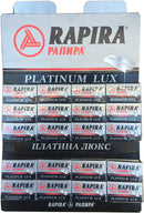 Rapira Platinum Lux Double Edge Razor Blades (100 Blade Pack) Razor Blades Murphy and McNeil Store 