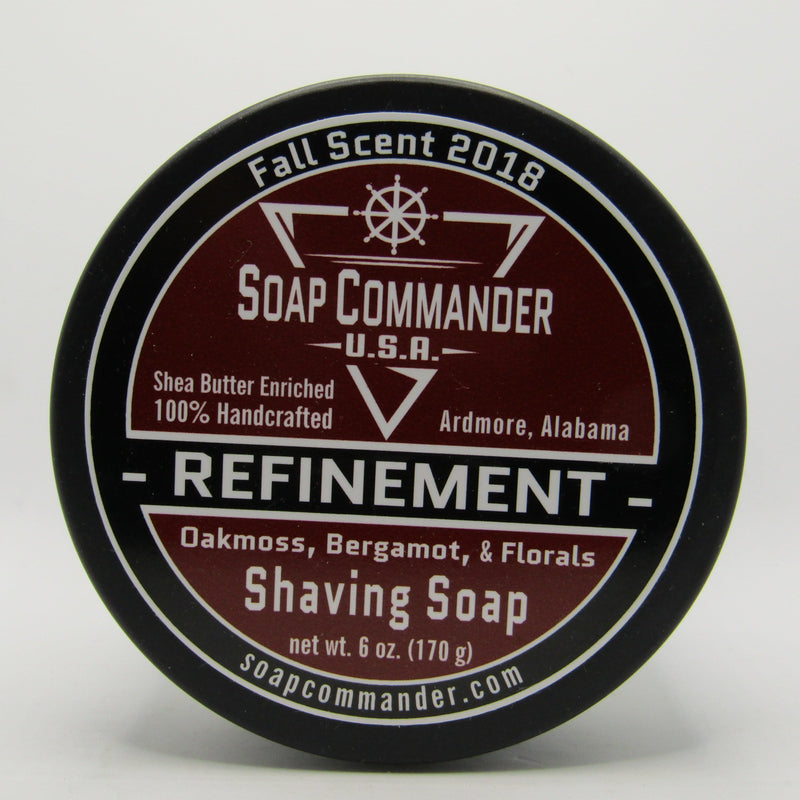 Refinement (6oz) Shaving Soap - by Soap Commander (Pre-Owned) Shaving Soap Murphy & McNeil Pre-Owned Shaving 