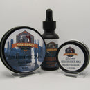 Renaissance Man Beard Oil, Balm, Solid Cologne Combo - by Man Beard Co (Pre-Owned) Beard Butter & Oil Bundle Murphy & McNeil Pre-Owned Shaving 