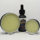 Renaissance Man Beard Oil, Balm, Solid Cologne Combo - by Man Beard Co (Pre-Owned) Beard Butter & Oil Bundle Murphy & McNeil Pre-Owned Shaving 