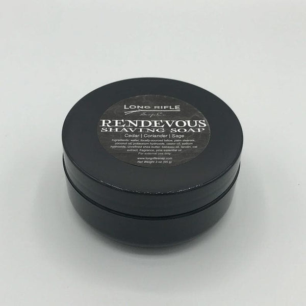 Rendevous Shaving Soap (3oz Jar) - by Long Rifle Soap Co. Shaving Soap Murphy and McNeil Store 