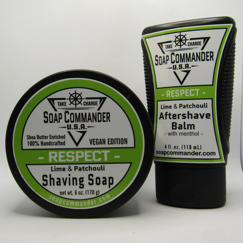 Respect Shaving Soap and Balm - by Soap Commander (Pre-Owned) Soap and Aftershave Bundle Murphy & McNeil Pre-Owned Shaving 