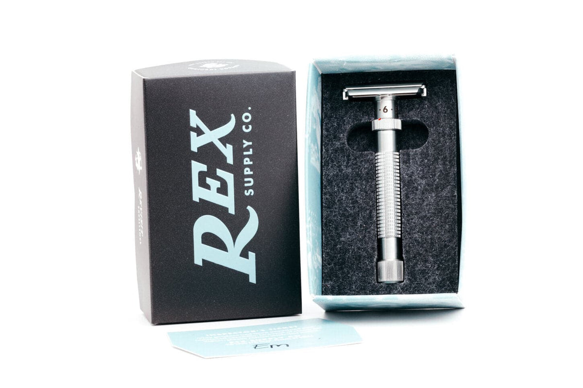 Ambassador XL Adjustable DE Safety Razor (Choose Style) - by Rex Suppl