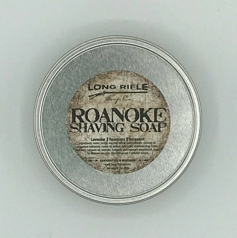 Roanoke Shaving Soap (3oz Puck) - by Long Rifle Soap Co. Shaving Soap Murphy and McNeil Store 