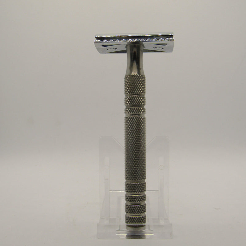 Safety Razor with Stainless MR7 Handle & V3 Closed Comb Head - by Maggard Razors (Pre-Owned) Safety Razor Murphy & McNeil Pre-Owned Shaving 