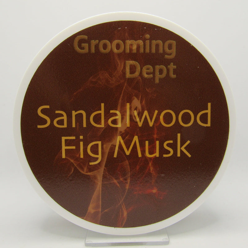 Sandalwood Fig Musk (Tallow) Shaving Soap - by Grooming Dept (Pre-Owned) Shaving Soap Murphy & McNeil Pre-Owned Shaving 