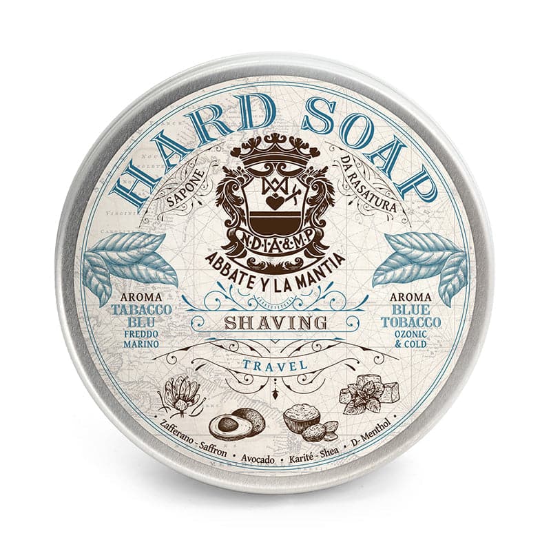 Blue Tobacco Hard Shaving Soap - by Abbate Y La Mantia Shaving Soap Murphy and McNeil Store 