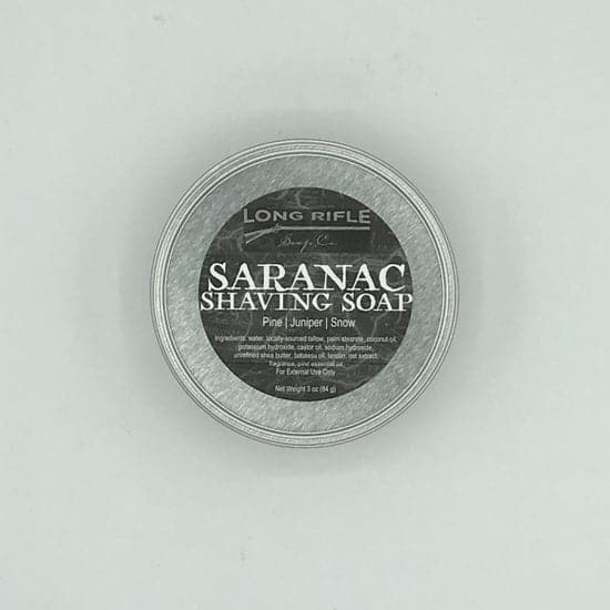 Saranac Shaving Soap (3oz Puck) - by Long Rifle Soap Co. Shaving Soap Murphy and McNeil Store 