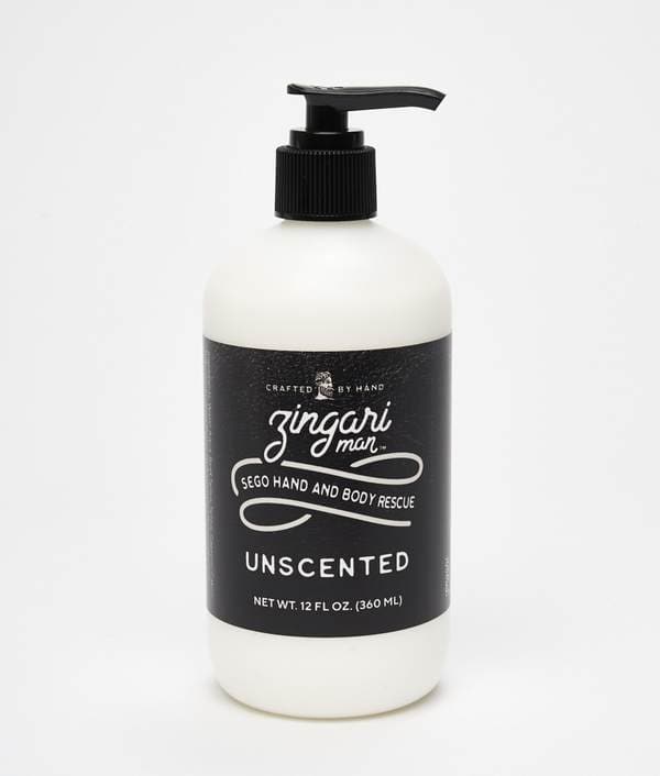Sego Hand and Body Rescue - Unscented - by Zingari Man Lotion Murphy and McNeil Store 