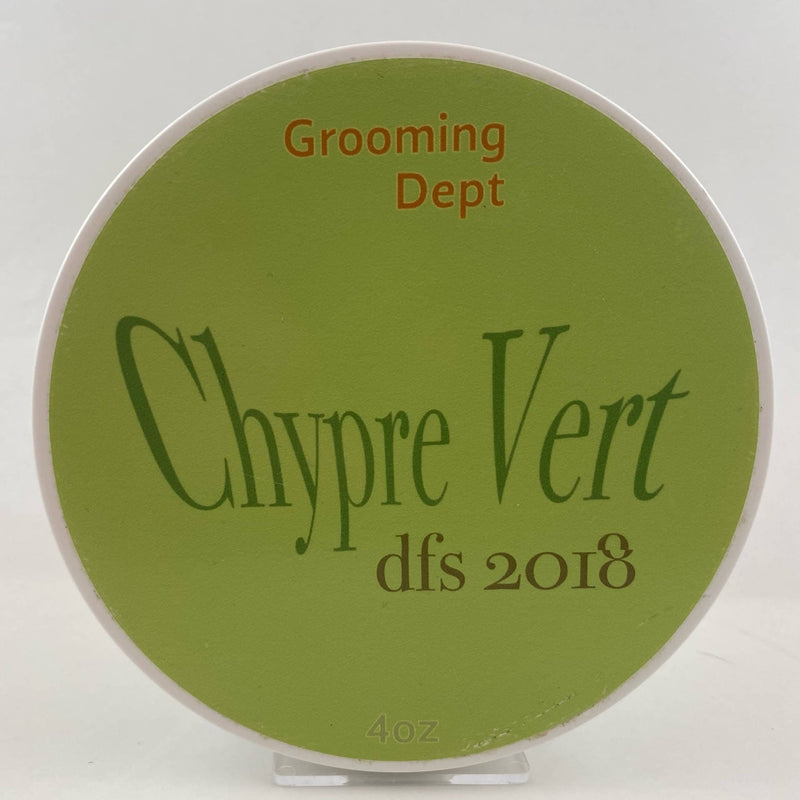 Chypre Vert DFS 2018 Shaving Soap - by Grooming Dept (Pre-Owned) Shaving Soap Murphy & McNeil Pre-Owned Shaving 