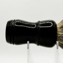 Signed Black Shaving Brush (26mm M3 Knot) - by Turn-N-Shave (Pre-Owned) Shaving Brush Murphy & McNeil Pre-Owned Shaving 