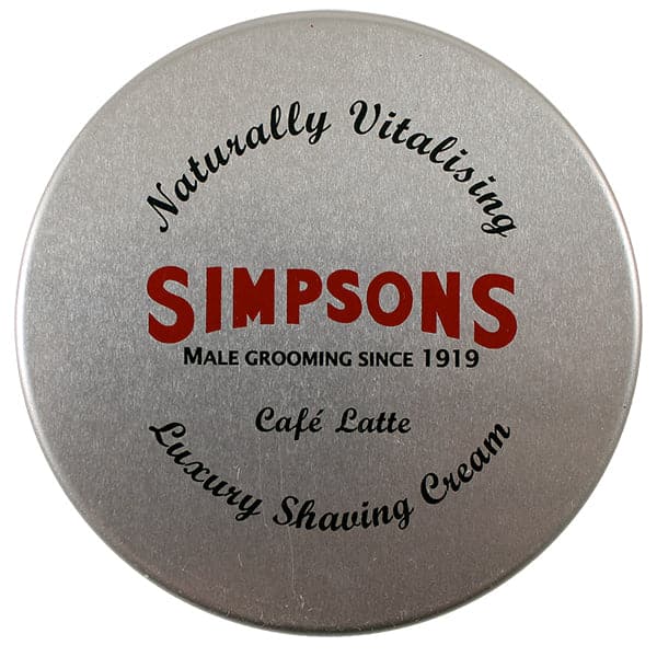 Simpsons Cafe Latte Shaving Cream (4.2oz) Shaving Cream Murphy and McNeil Store 