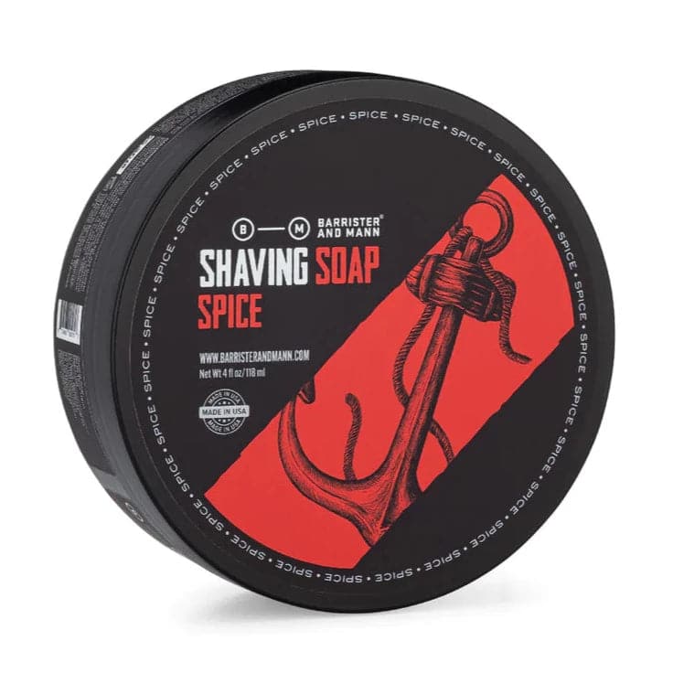 Spice Shaving Soap (Omnibus Base) - by Barrister and Mann Shaving Soap Murphy and McNeil Store 