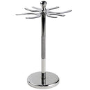 Stainless Steel 4-Prong Razor and Brush Shaving Stand - Holds 2 Razors and 2 Brushes (4PDSS) - by Parker Shaving Stands Murphy and McNeil Store 
