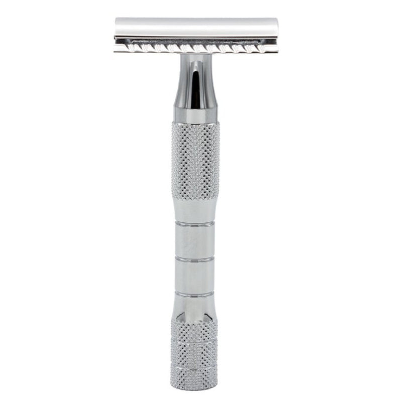 Stainless Steel Double-Edge Safety Razor (NO1C) - by Noble Otter Safety Razor Murphy and McNeil Store 
