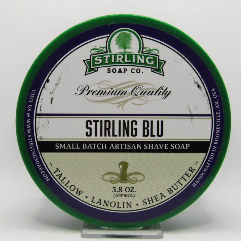 Stirling Blu Shaving Soap - by Stirling Soap Co (Pre-Owned) Shaving Soap Murphy & McNeil Pre-Owned Shaving 