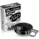 Stoneware Lather Bowl (Black/Gray) - by Fine Accoutrements Shaving Bowls and Mugs Murphy and McNeil Store 