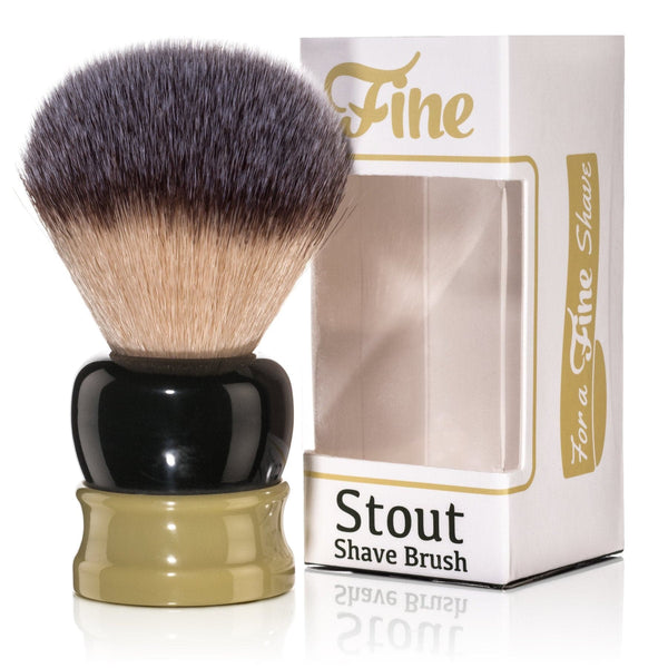 Stout Shave Brush (Green/Gold) - by Fine Accoutrements Shaving Brush Murphy and McNeil Store 
