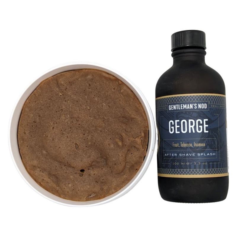 George Shaving Soap and Splash - by Gentleman's Nod (Used) Shaving Soap MM Consigns (JC) 