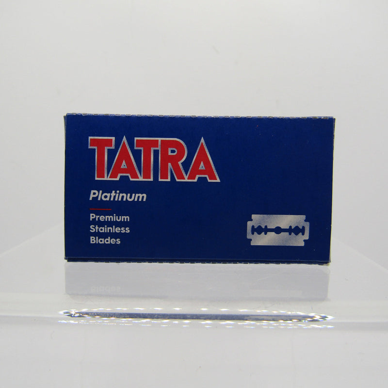Tatra Platinum Premium Stainless DE Blades (5 Blade Pack) Razor Blades Murphy and McNeil Store 