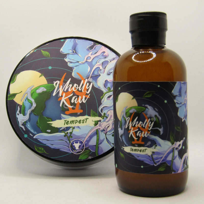 Tempest (Siero) Shaving Soap and Splash - by Wholly Kaw (Pre-Owned) Soap and Aftershave Bundle Murphy & McNeil Pre-Owned Shaving 