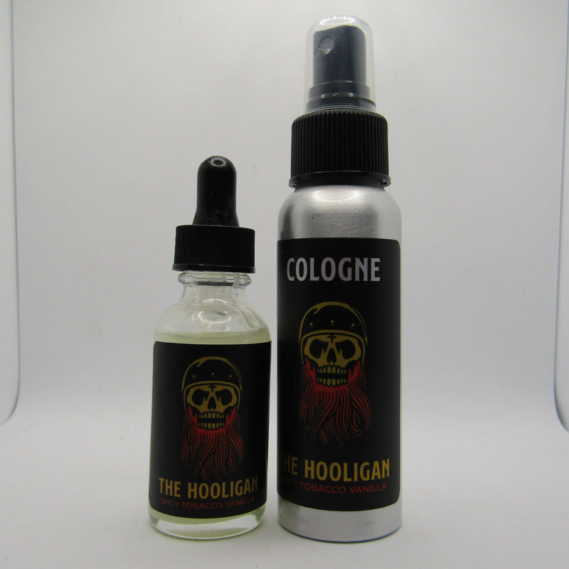 The Hooligan Beard Oil and Cologne Combo - by Black Rebel Beard Co (Pre-Owned) Beard Oil Murphy & McNeil Pre-Owned Shaving 