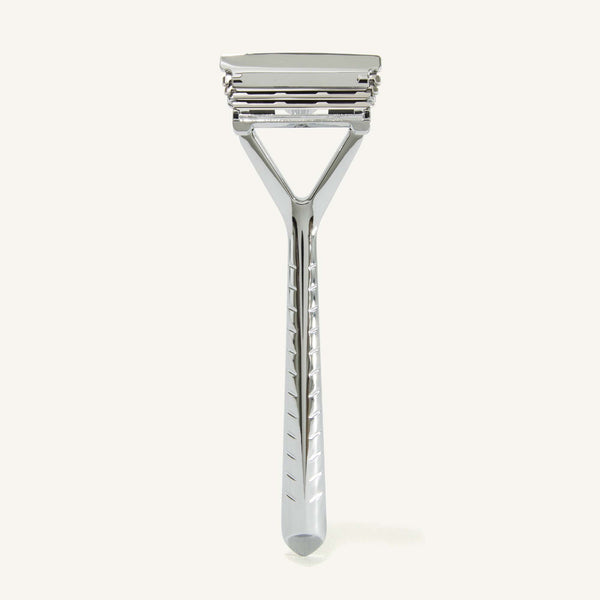 The Leaf Razor - Chrome Safety Razor Murphy and McNeil Store 