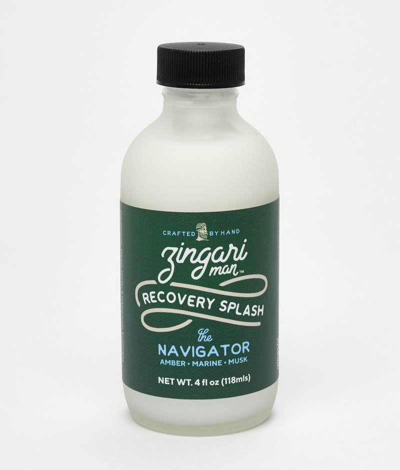 The Navigator Recovery Splash - by Zingari Man Aftershave Murphy and McNeil Store 
