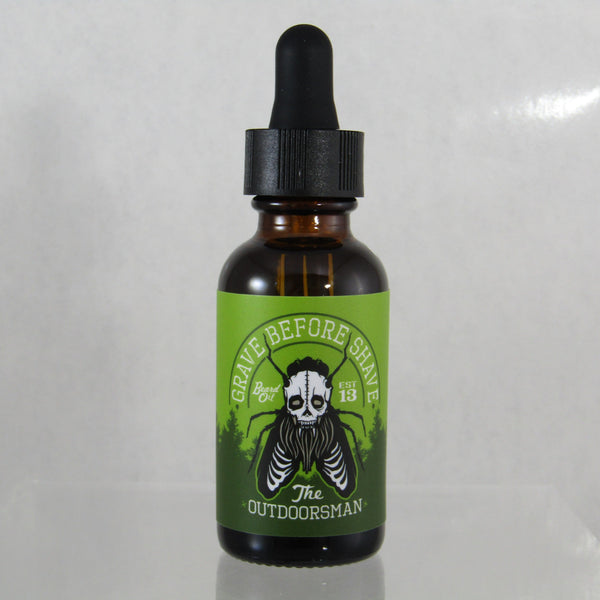 The Outdoorsman Beard Oil - by Grave Before Shave Beard Oil Murphy and McNeil Store 